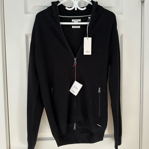 Brax Men’s Sweater - Black - Style: JOHN - Picture 5 of 7